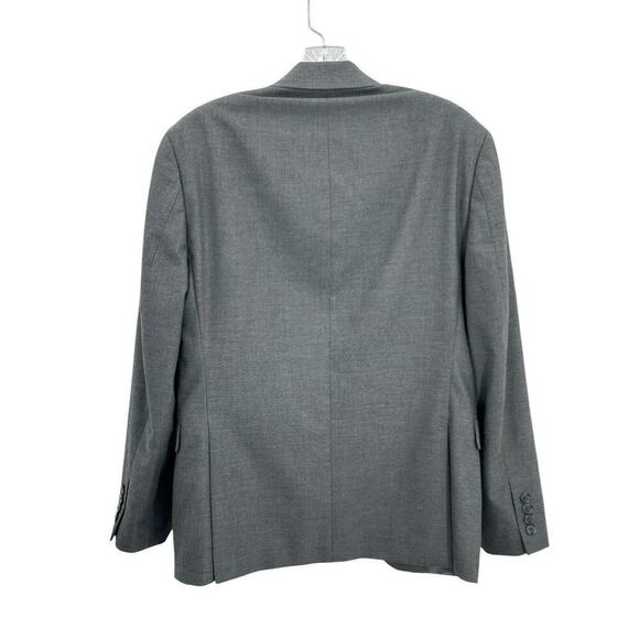 Alfani Jacket Slim Fit 36 S Gray Two Button Sport Leisure Jacket Lined Versatile - Picture 4 of 16